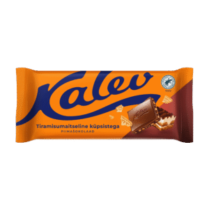 Kalev tiramisumaitseline piimašokolaad küpsisega 100g