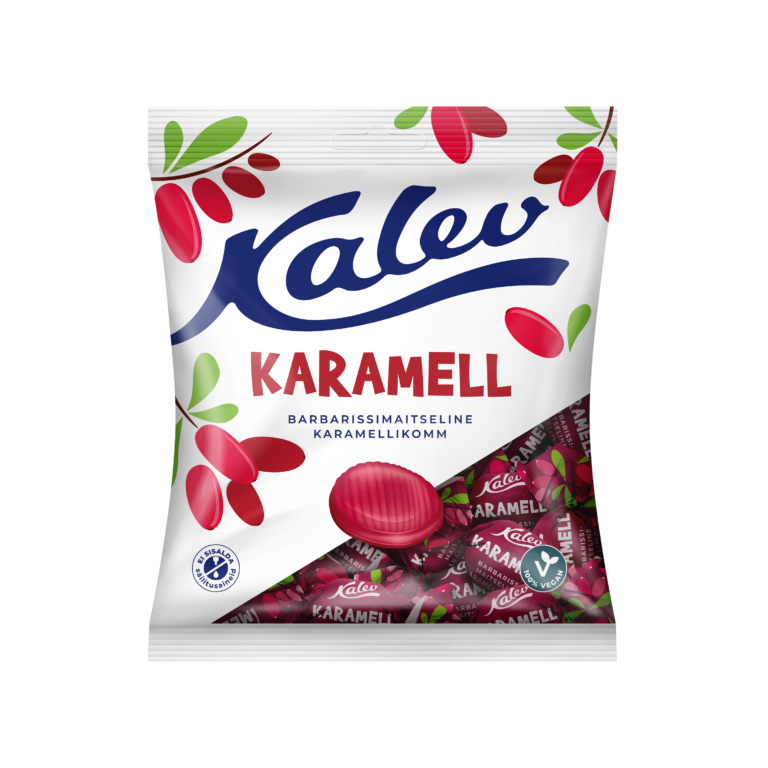 Kalev barbarissimaitseline karamell 120g