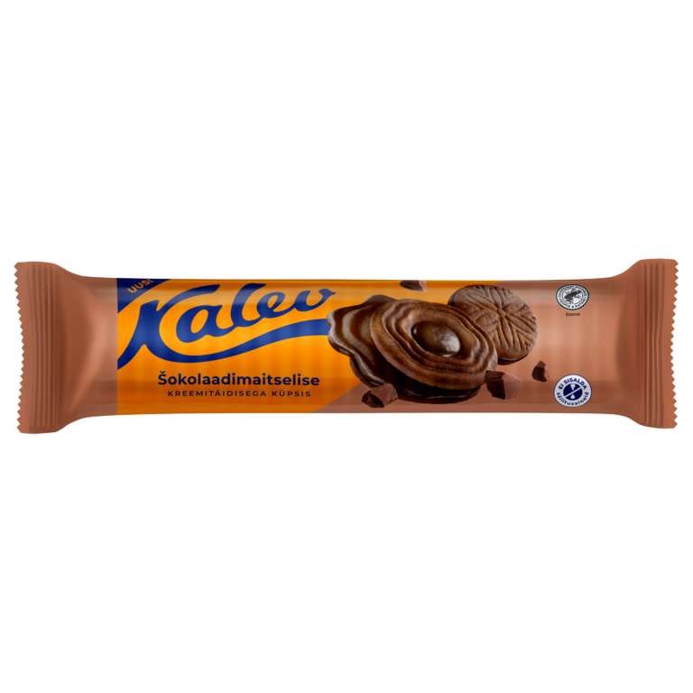 Kalev šokolaadimaitselise kreemitäidisega küpsis 205g