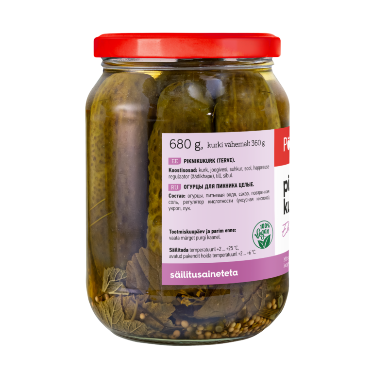 Põltsamaa Picnic Cucumbers (whole) 680g - Image 8
