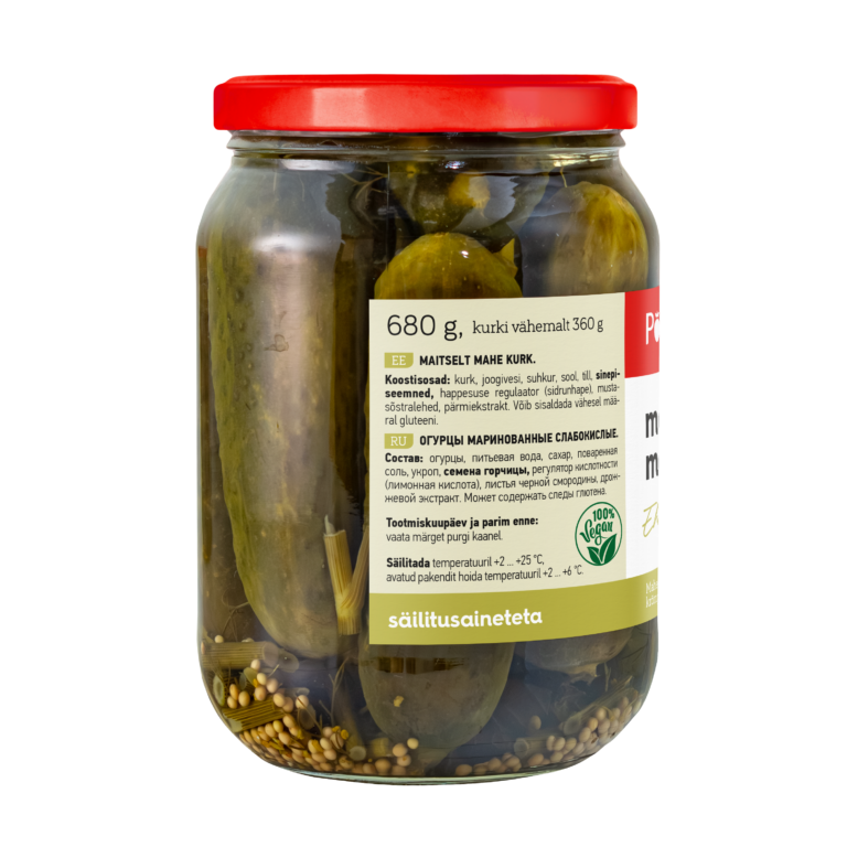 Põltsamaa Mild Cucumbers 680g - Image 21