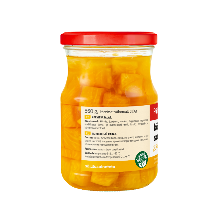 Тыквенный салат Põltsamaa 560g — изображение 35