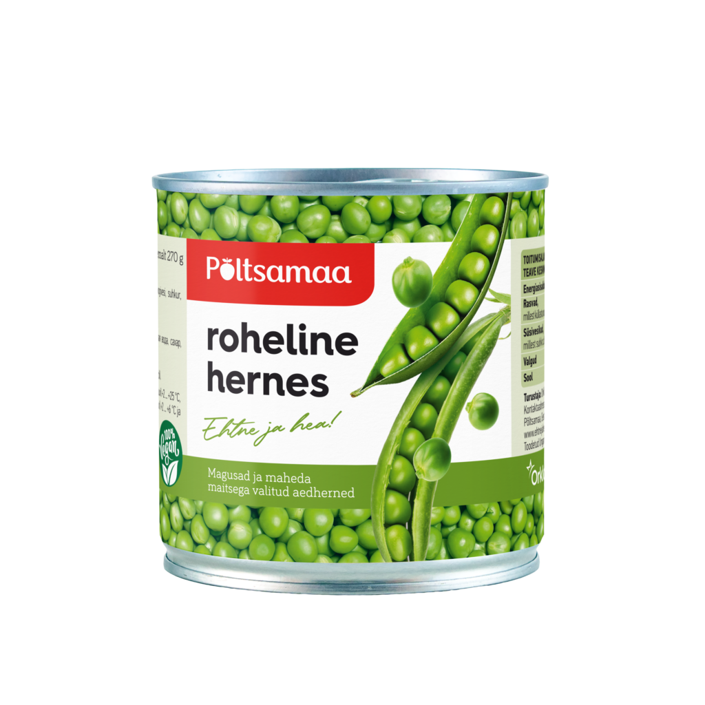 P ltsamaa Green Peas 400g Orkla Pood
