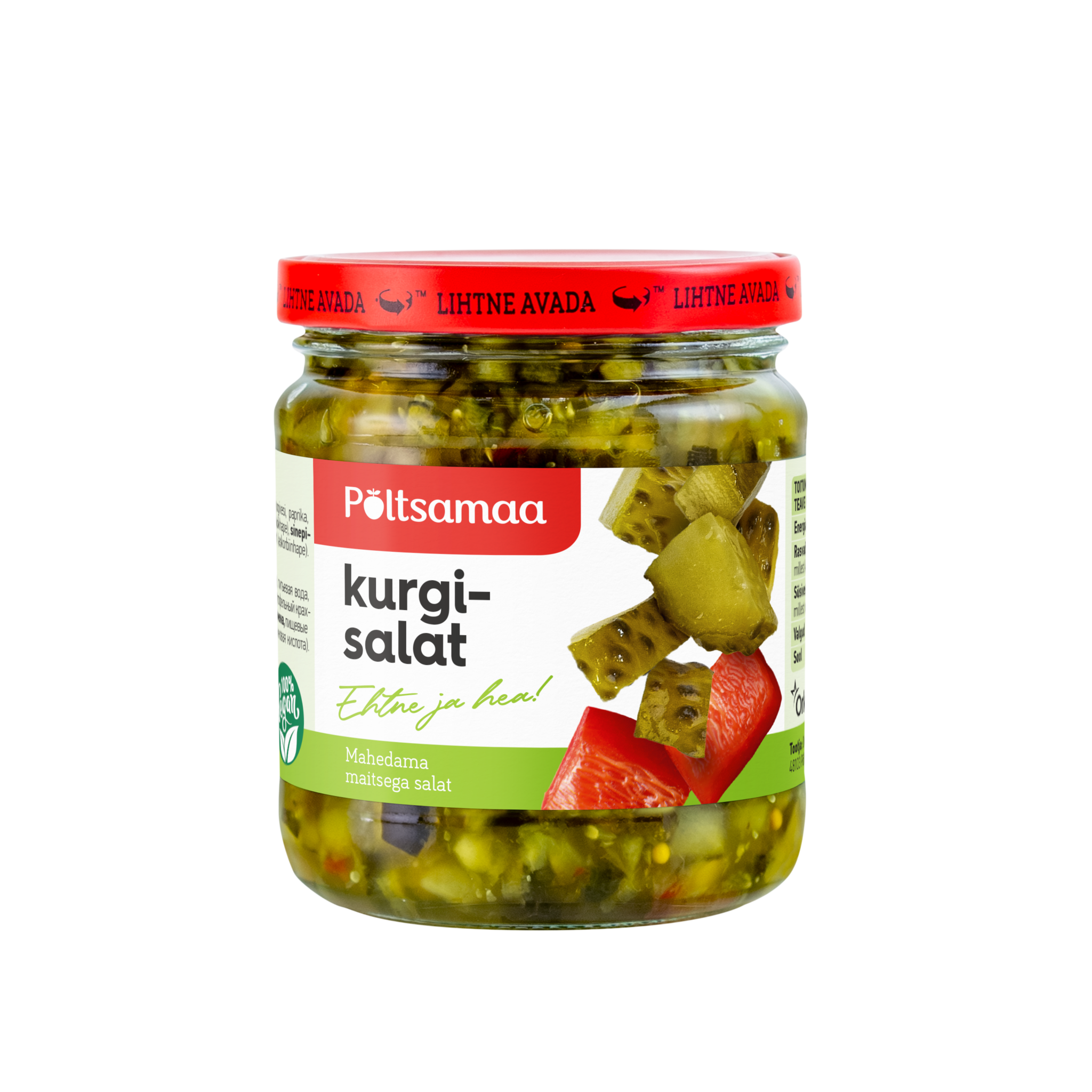 P ltsamaa Kurgisalat 280g Orkla Pood