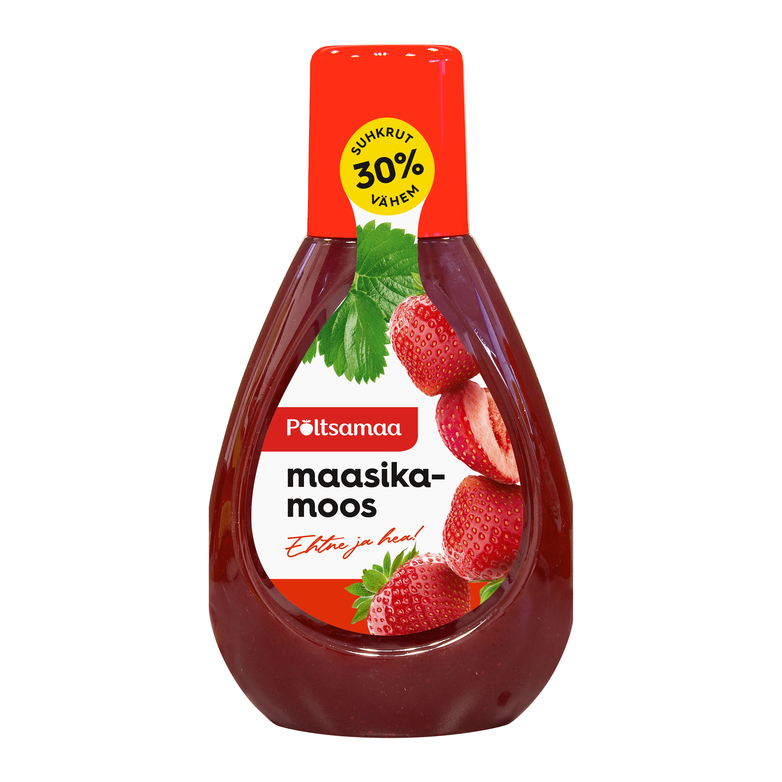 Клубничное варенье в бутылке Põltsamaa 390г