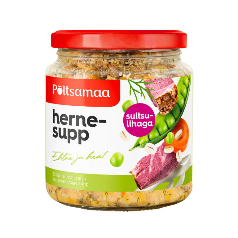 Põltsamaa Pea Soup with Smoked Meat 530g