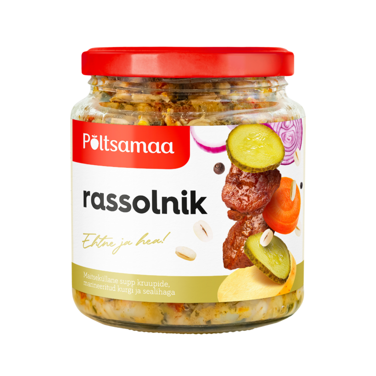 Рассольник со свининой Põltsamaa 530г