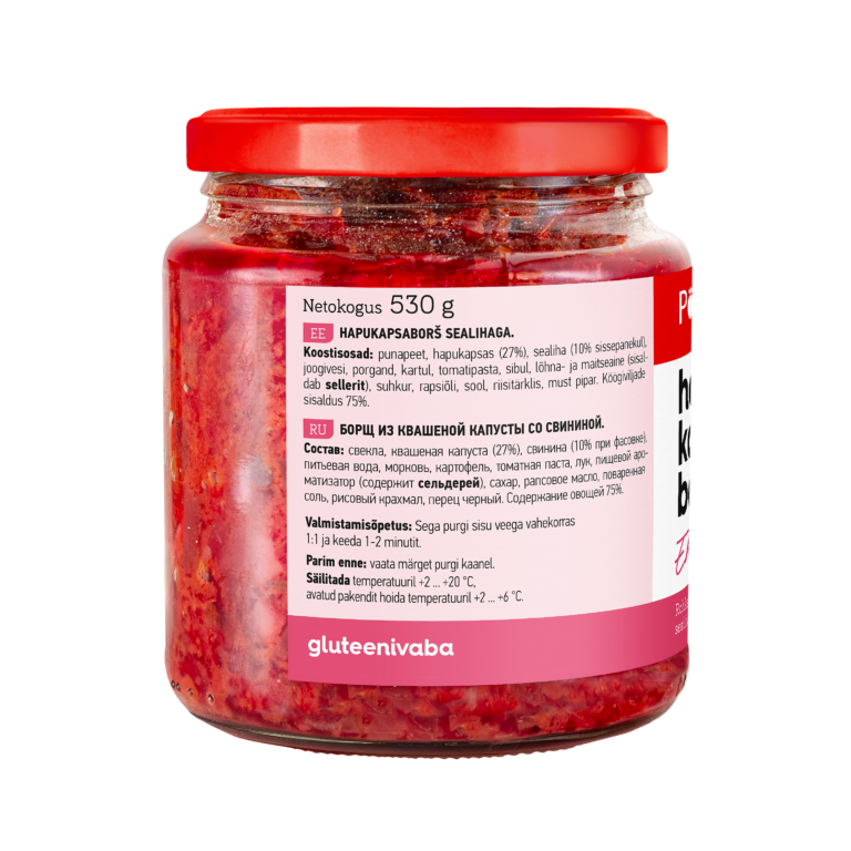 Põltsamaa Hapukapsaborš sealihaga 530g - Image 2