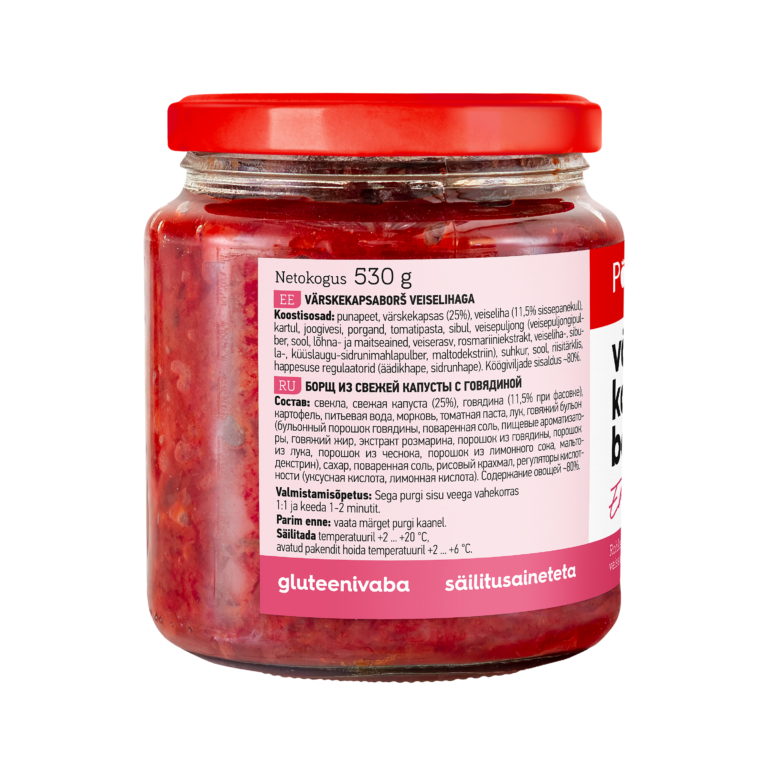 Põltsamaa Värskekapsaborš veiselihaga 530g - Image 2