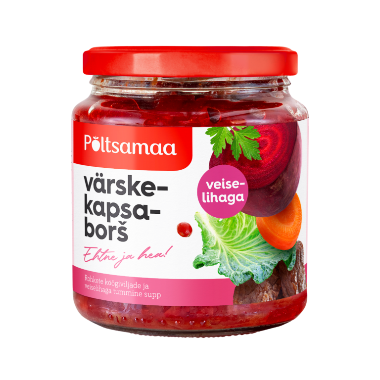 Põltsamaa Värskekapsaborš veiselihaga 530g