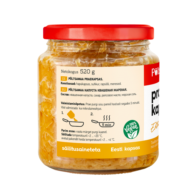 Põltsamaa Fried Cabbage 520g - Image 75