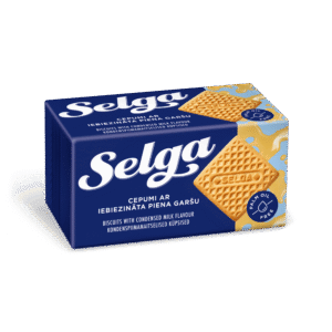 Selga формовое печенье со вкусом сгущенного молока 180г