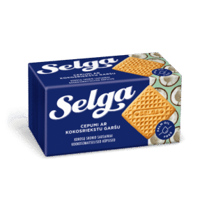 Selga формовое печенье с кокосовым вкусом 180г