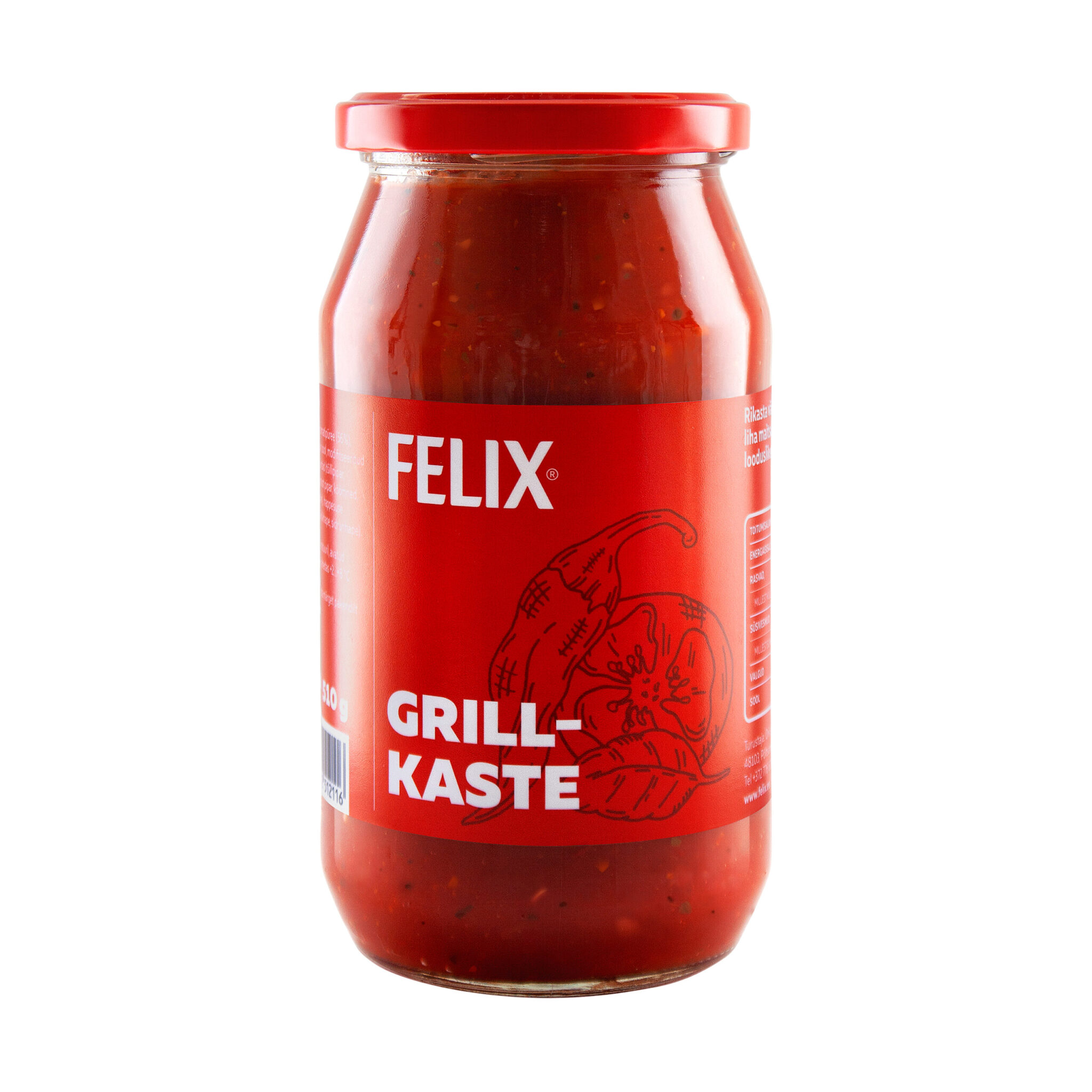 Felix Grillkaste 510g Orkla Pood