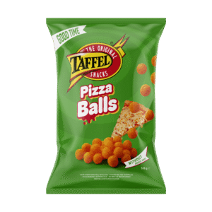Taffel corn balls with pizza flavour 165g