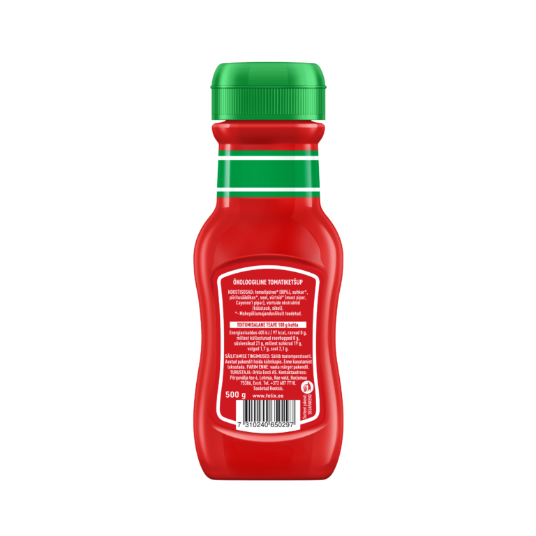 Felix Ökoloogiline tomatiketšup 500g - Image 2