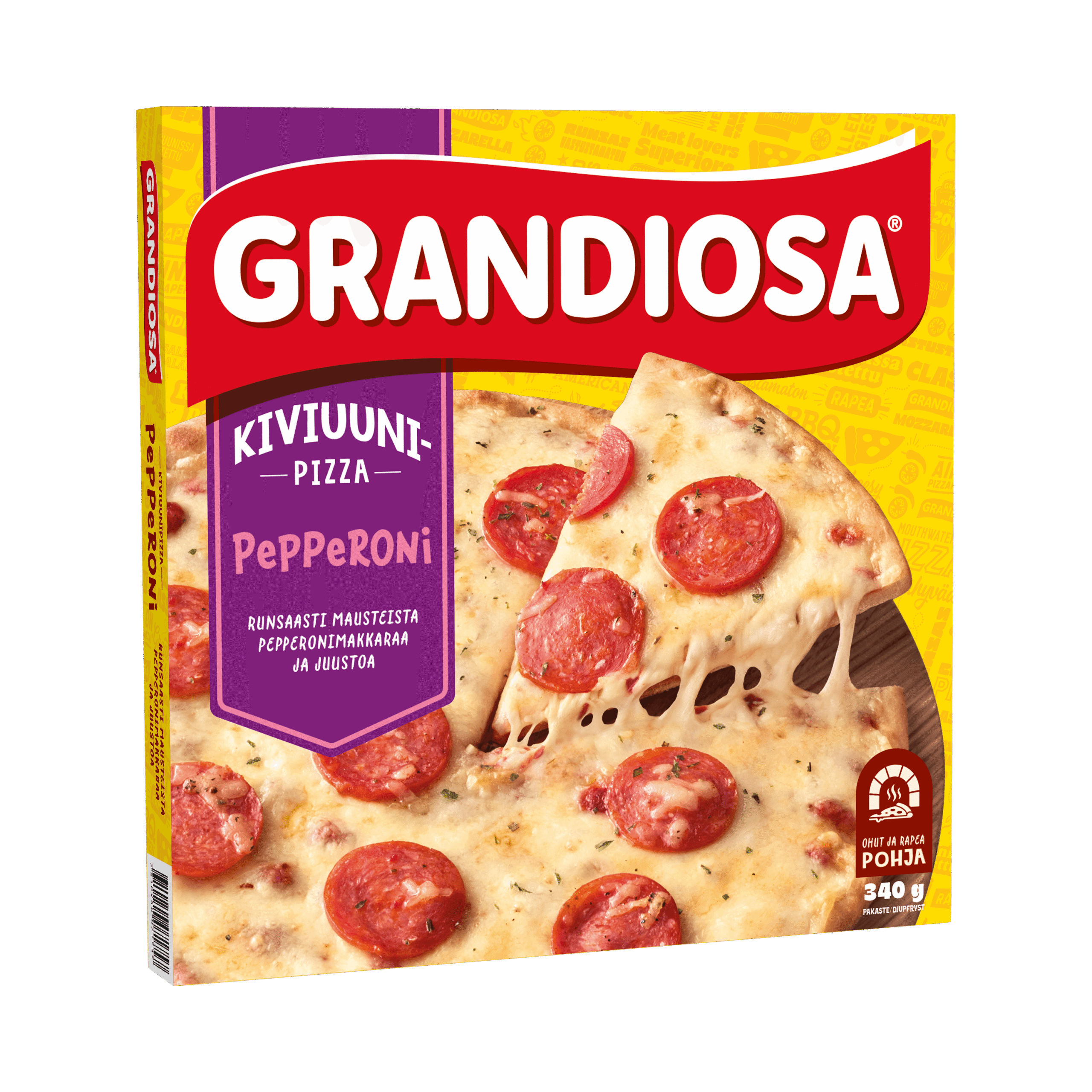 Grandiosa Pepperoni Stone Oven Pizza 340g