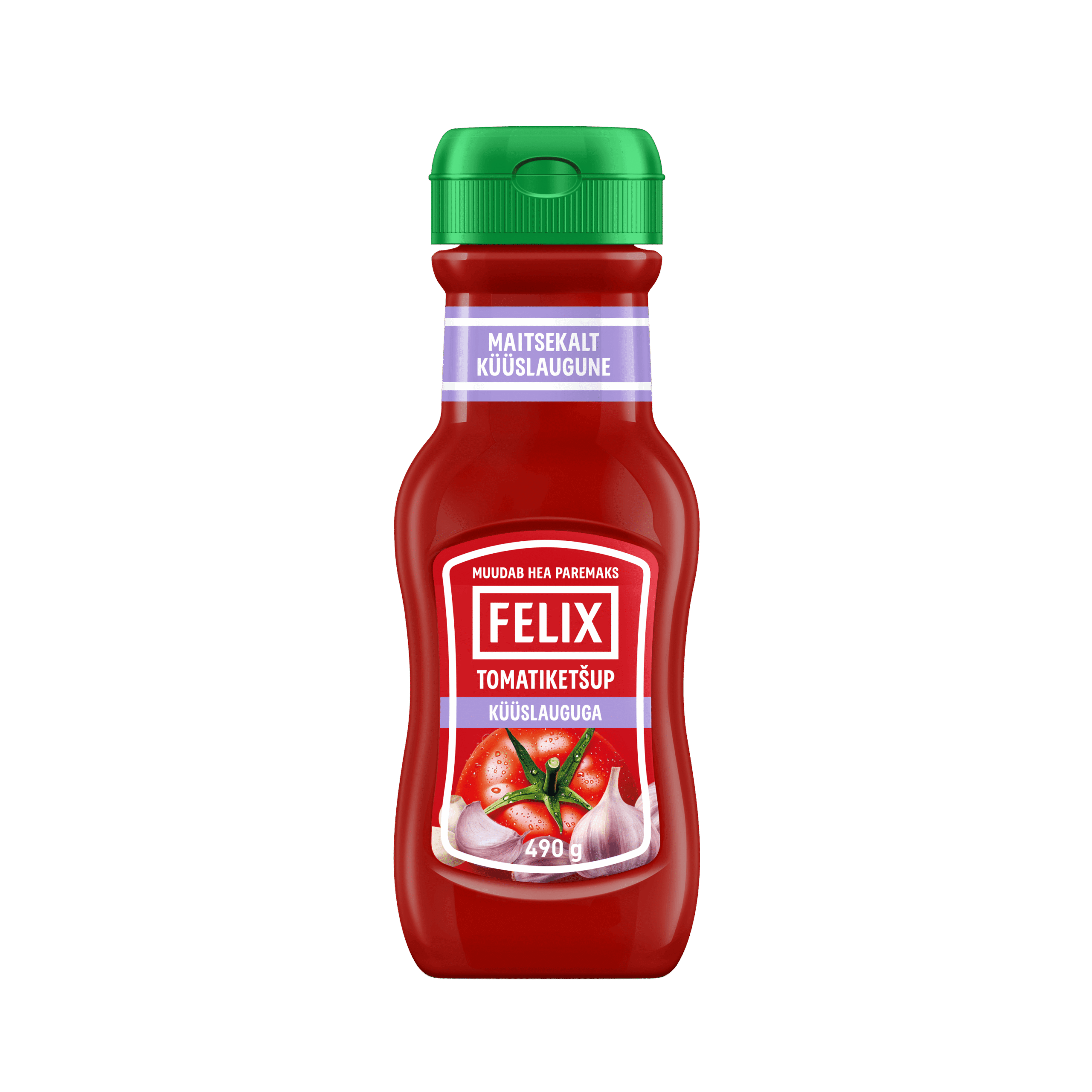 Felix Garlic Ketchup 490g