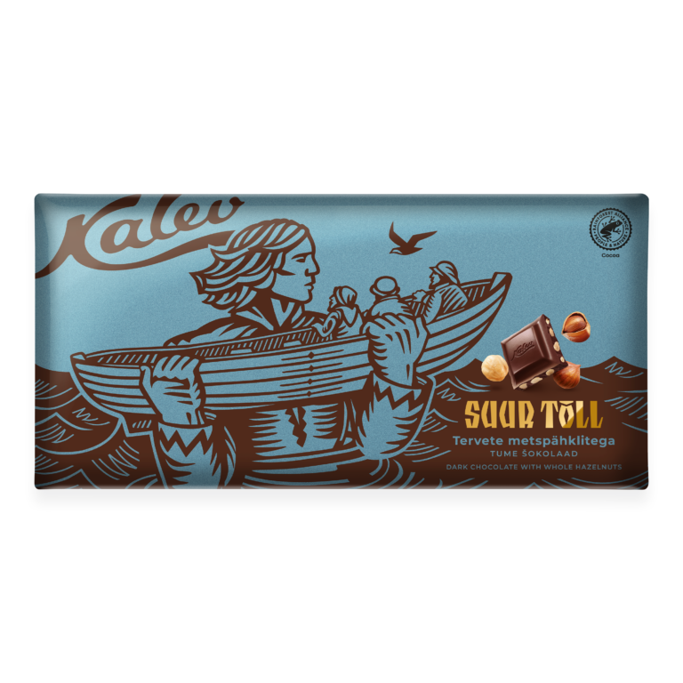 Kalev Suur Tõll dark chocolate with whole hazelnuts 270g