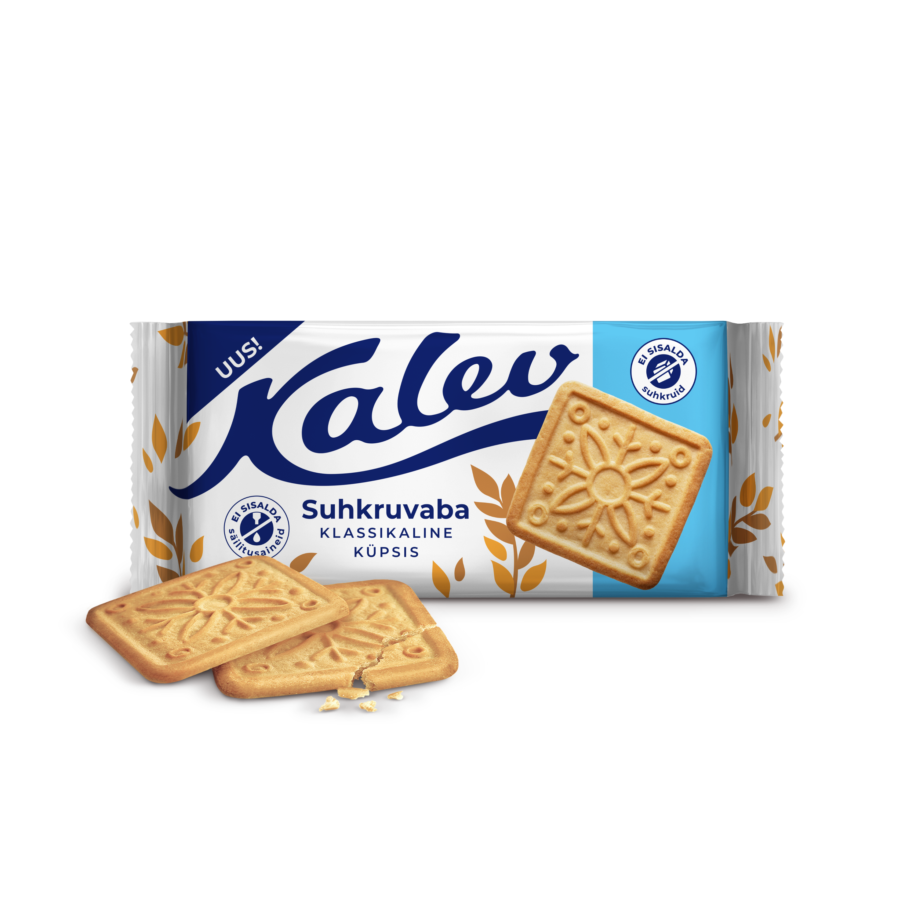 Kalev suhkruvaba klassikaline vormiküpsis 163g - Image 3