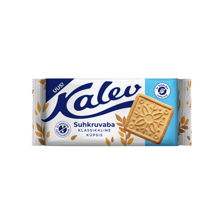 Kalev suhkruvaba klassikaline vormiküpsis 163g