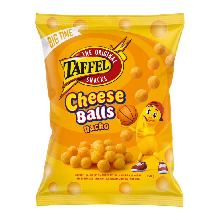 Taffel Cheese Balls Nacho кукурузные снеки 190г