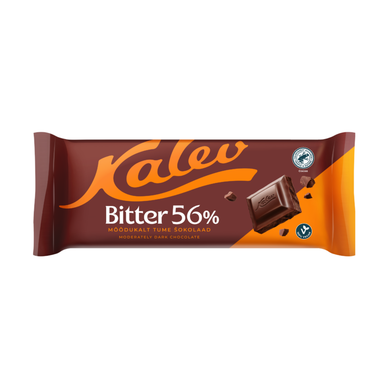 Kalev Bitter 56% moderately dark chocolate 190g