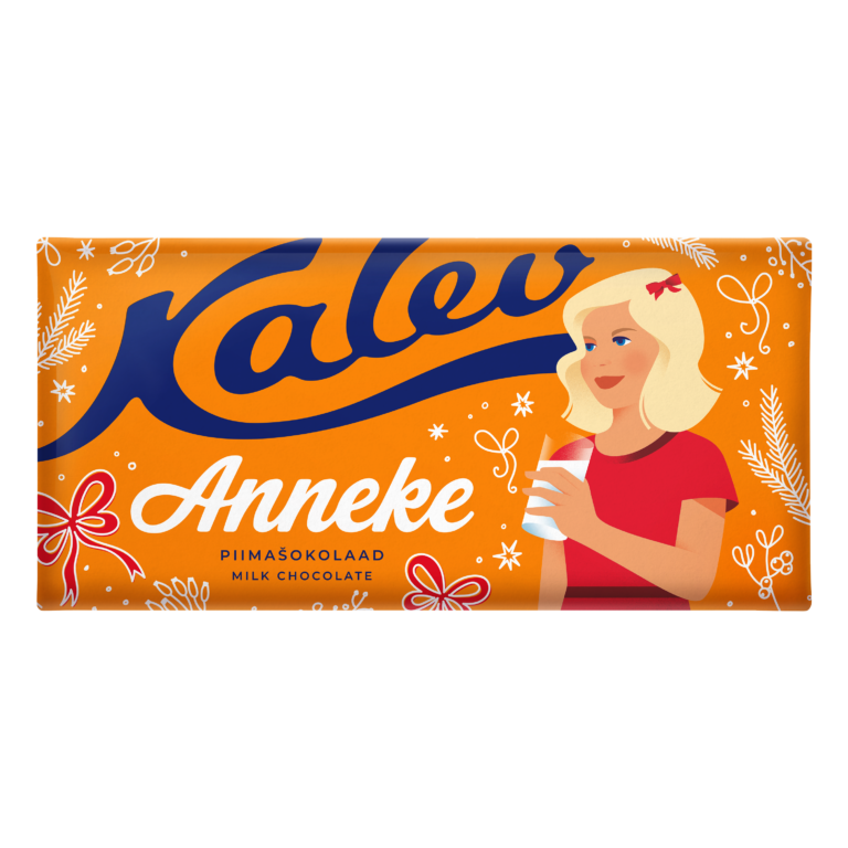 Kalev Anneke piimašokolaad talvekollektsioon 270g