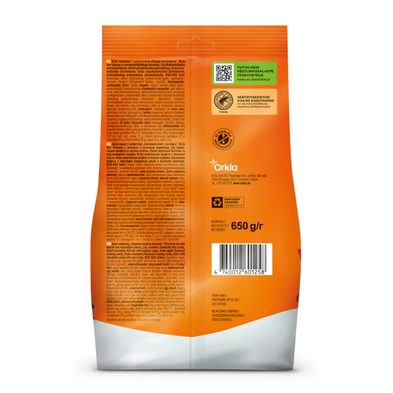 Kalev kommikott "Lumememmed ehitavad lumememme" 650g - Image 2