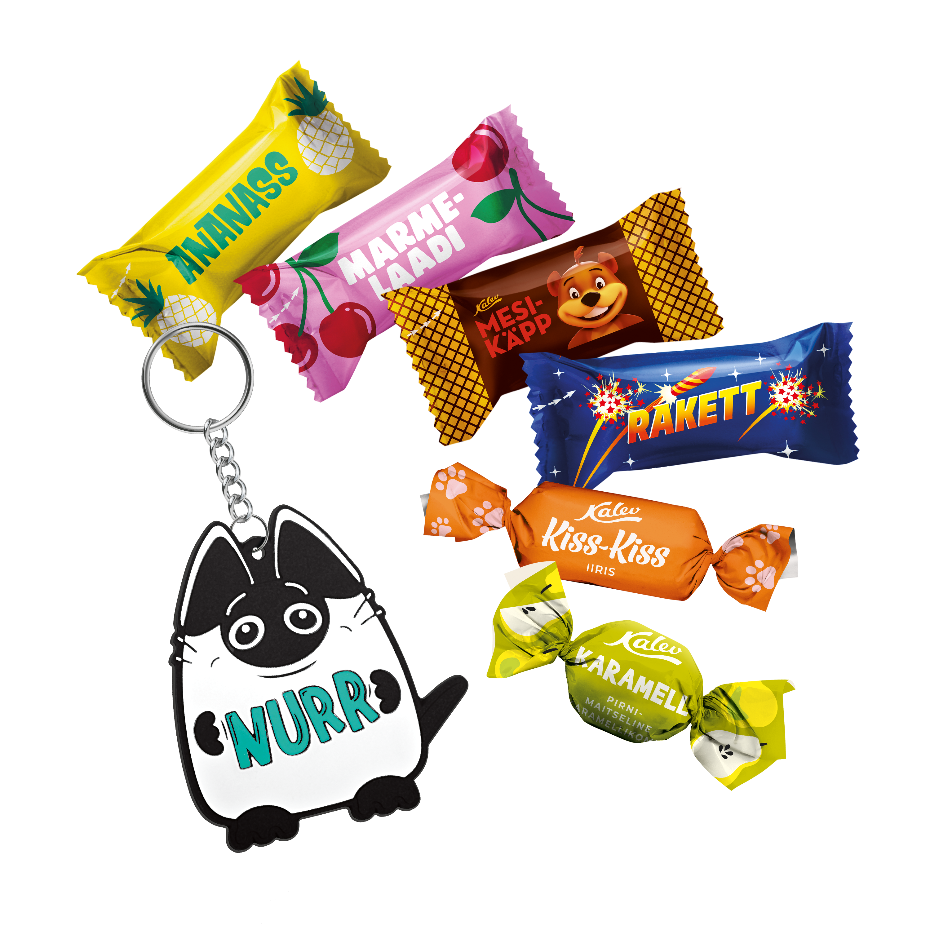 Kalev kommipakk „Lõbus lumesõda“ 600g - Image 2