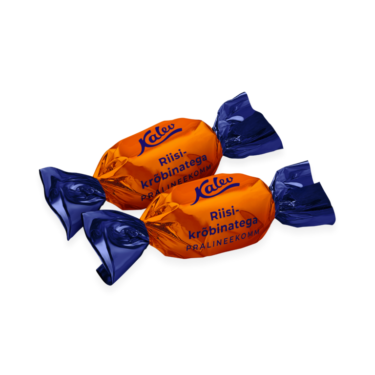Kalev riisikrõbinatega pralineekomm piimašokolaadis 1kg