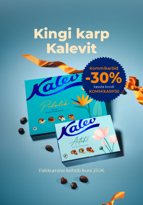 Kommikarbid -30%, kui kasutada ostukorvis sooduskoodi KOMMIKARP30