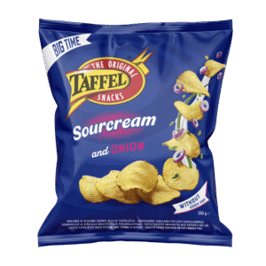 Taffel hapukoore-sibulamaitselised kartulilaastud 250g